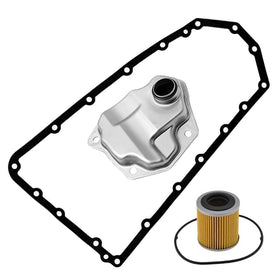 ZHXZLJC front view of filter and gaskets showing complete kit and easy replacement benefit