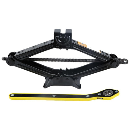 ZIBIAO front view of scissors jack kit showing compact storage and robust build