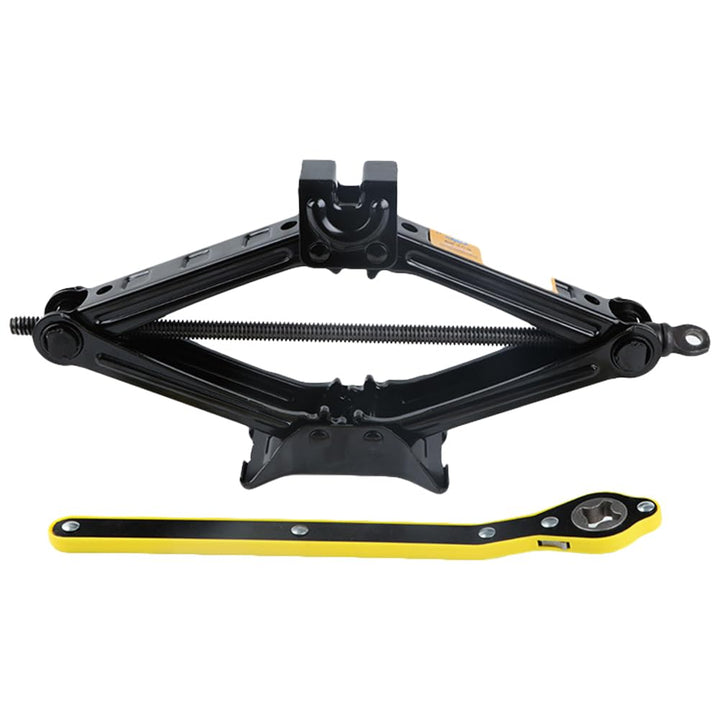 ZIBIAO front view of scissors jack kit showing compact storage and robust build
