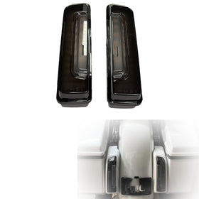 Zidirs smoked LED tail lights front view showing sleek smoked lens and styling benefit