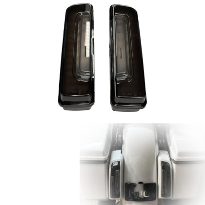 Zidirs smoked LED tail lights front view showing sleek smoked lens and styling benefit
