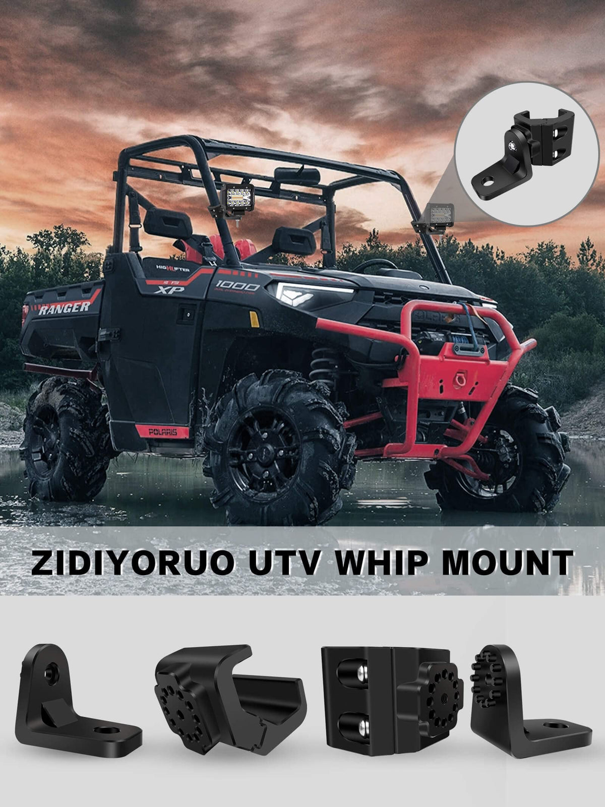 ZIDIYORUO anodized 6061 aluminum texture demonstrating corrosion resistance and long-lasting finish benefit