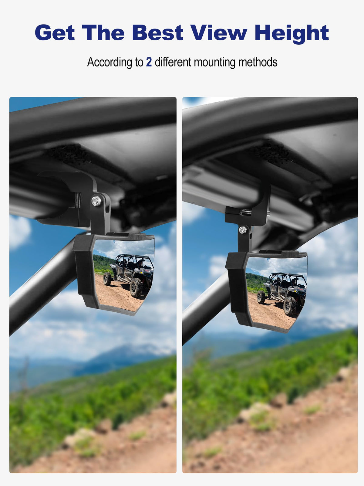 ZIDIYORUO aluminum C-clamp close-up with silicone pad protecting roll cage finish