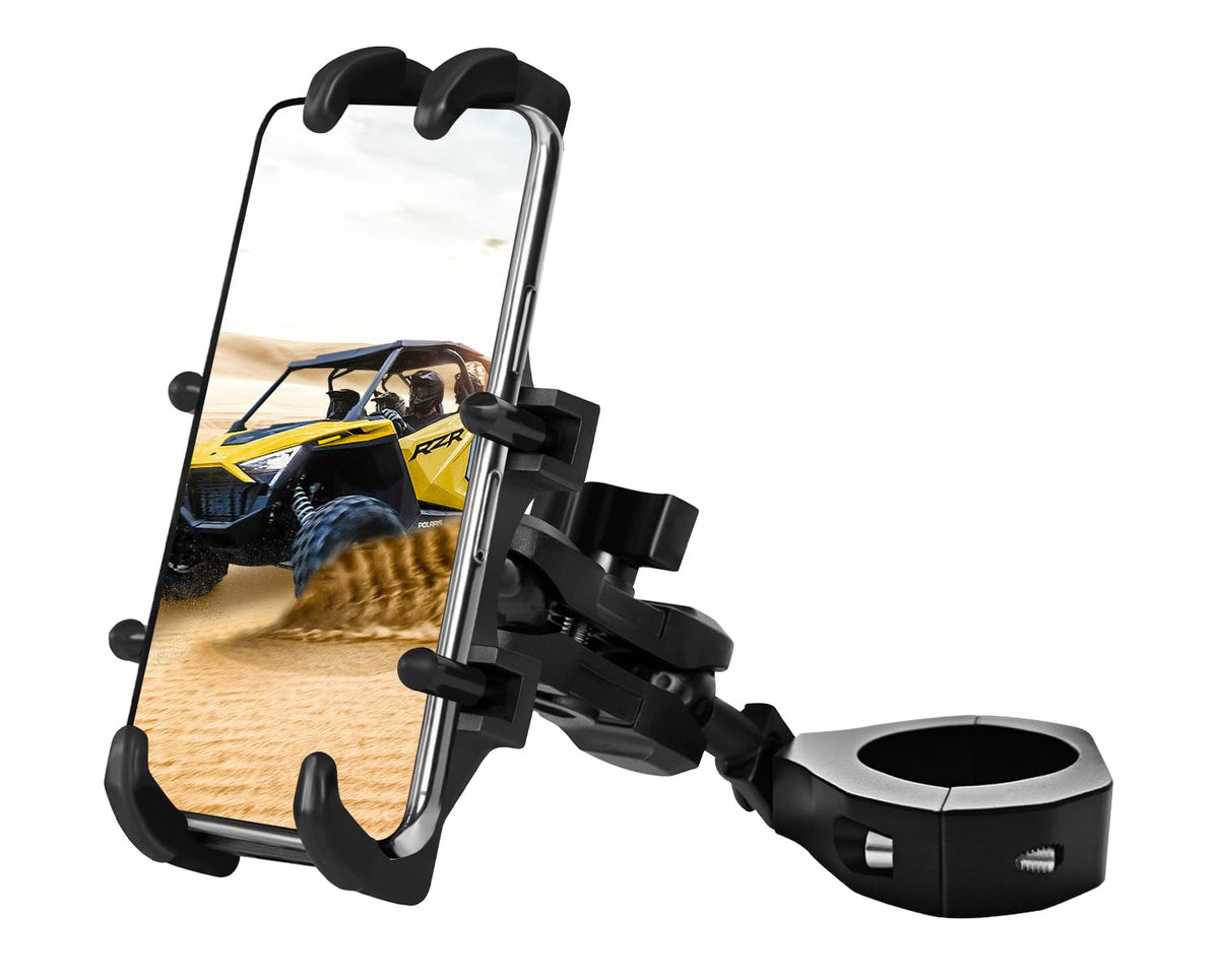 ZIDIYORUO front view showing aluminum bracket and secure clamp benefit: stability
