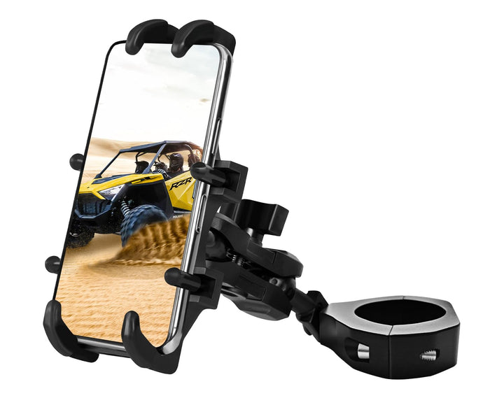 ZIDIYORUO front view showing aluminum bracket and secure clamp benefit: stability