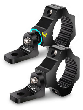 ZIDIYORUO front view of two mounts showing compact, durable design and quick install benefit