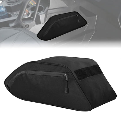 ZIDIYORUO front view of center console bag showing clean fit and added storage