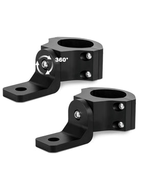 ZIDIYORUO front view mount clamp showing secure cage attachment and strength