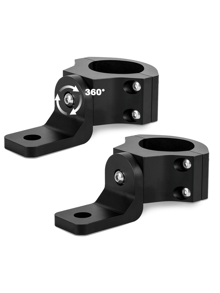 ZIDIYORUO front view mount clamp showing secure cage attachment and strength