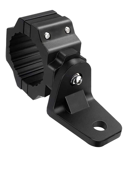 ZIDIYORUO front view of mount showing compact design and sturdy clamp benefit