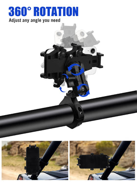ZIDIYORUO rotating joint demonstration showing 360-degree rotation for flexible viewing