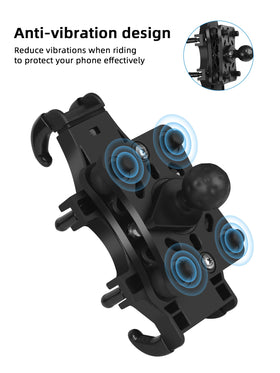ZIDIYORUO close-up of vibration dampener rubber columns absorbing impacts for camera safety