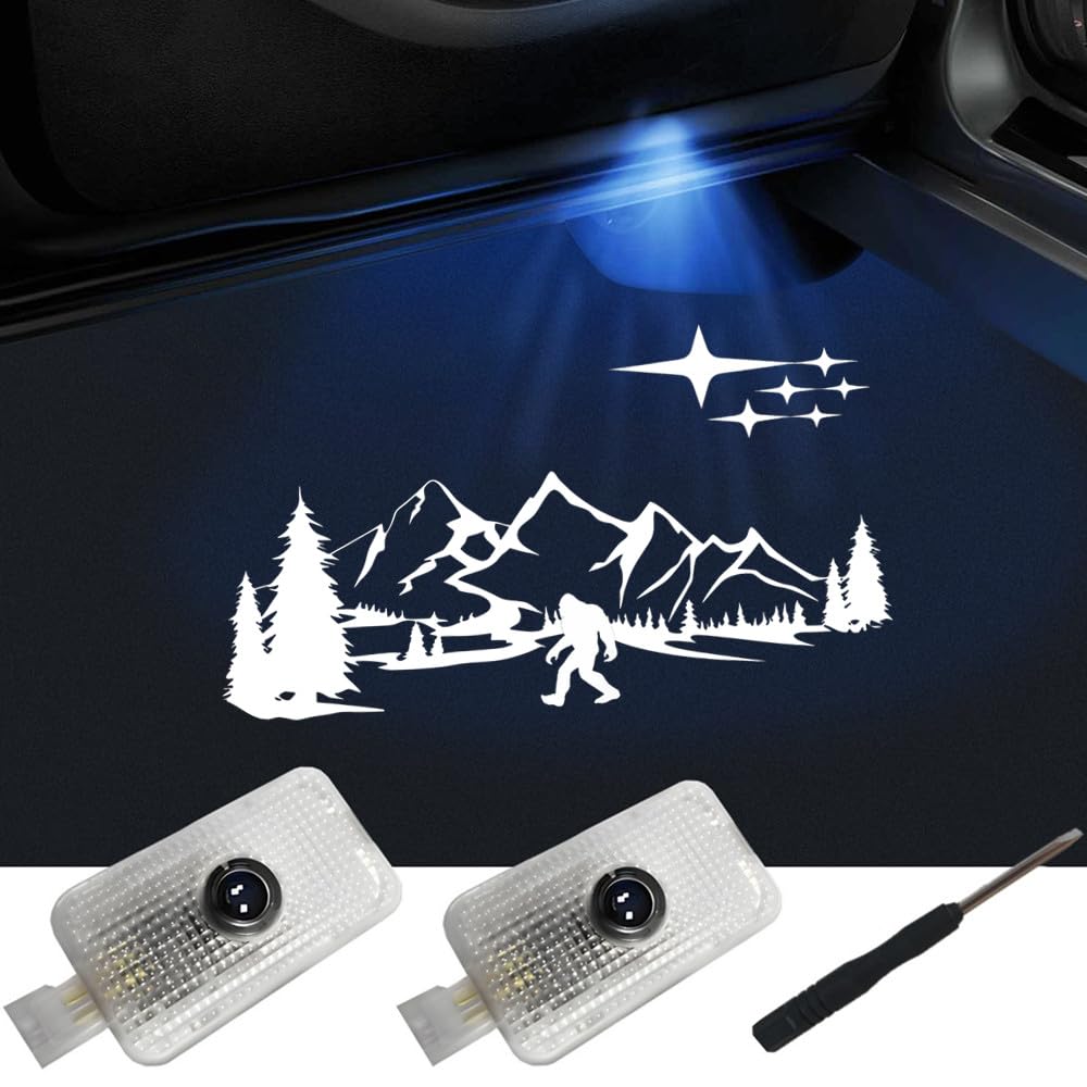 ZIFXIS front packaging showing two LED puddle lights and tool for easy install