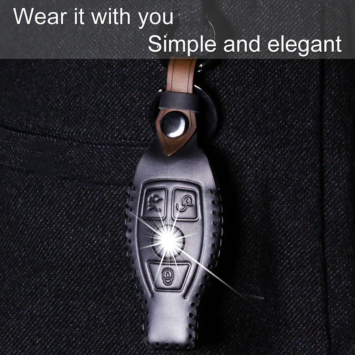 ZiHafate metal buckle detail showing secure attachment benefit