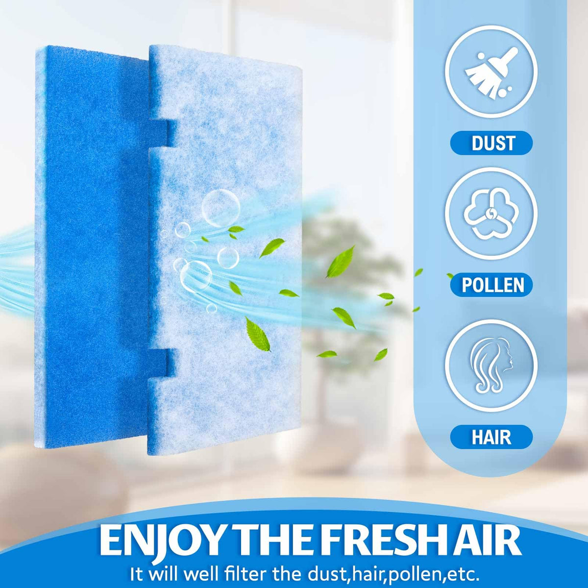 Ziliny filter installed in an RV vent demonstrating simple fit and clean look