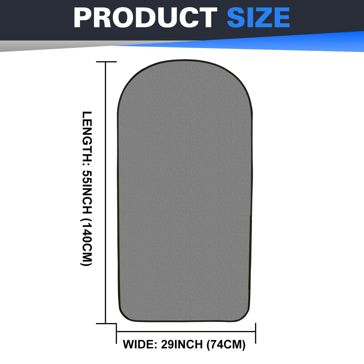 ZIMABLUE cover installed on car seat showing secure coverage and protection