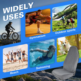 ZIMABLUE lifestyle image at beach and gym showing versatile everyday use
