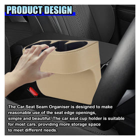 ZIMISI cup holders with drinks demonstrating spill-resistant stability