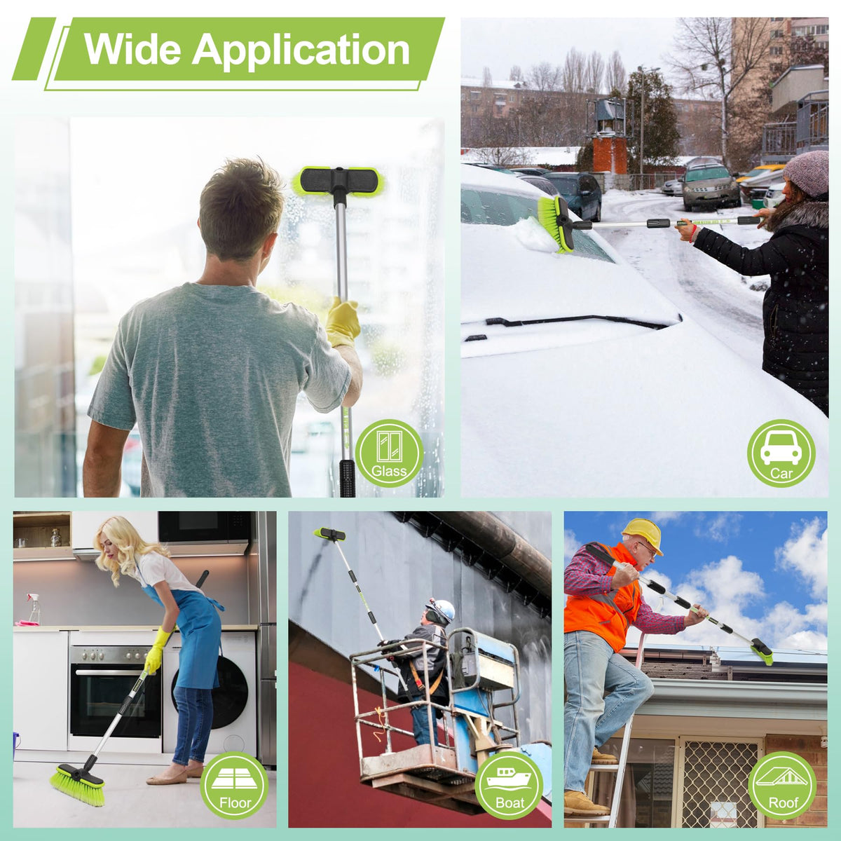 ZimiTeda cleaning solar panel lifestyle demonstrating safe, streak-free maintenance