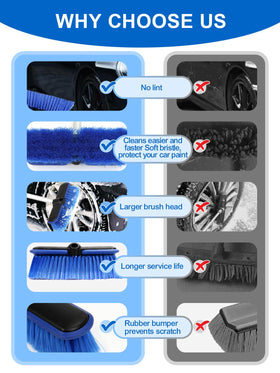ZimiTeda brush head angled 45° demonstrating ergonomic posture and reduced strain