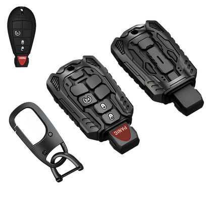 Zincflag front view key fob cover showing premium alloy finish and fit benefit