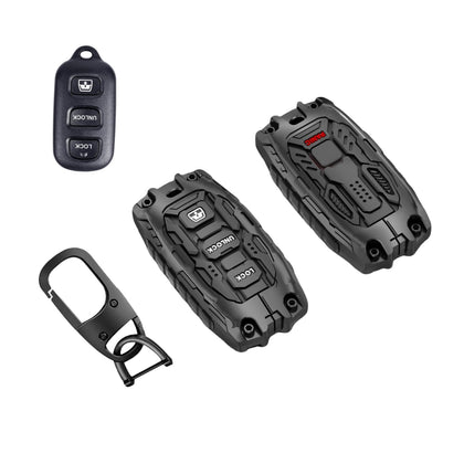 Zincflag key fob cover front view showing sleek protection and premium look