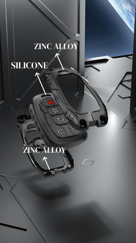 Zincflag side profile highlighting screw-lock mechanism for secure fit