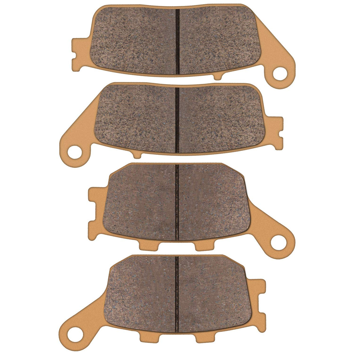 Zinger Auto Parts close-up of sintered copper friction surface, durable heat resistance