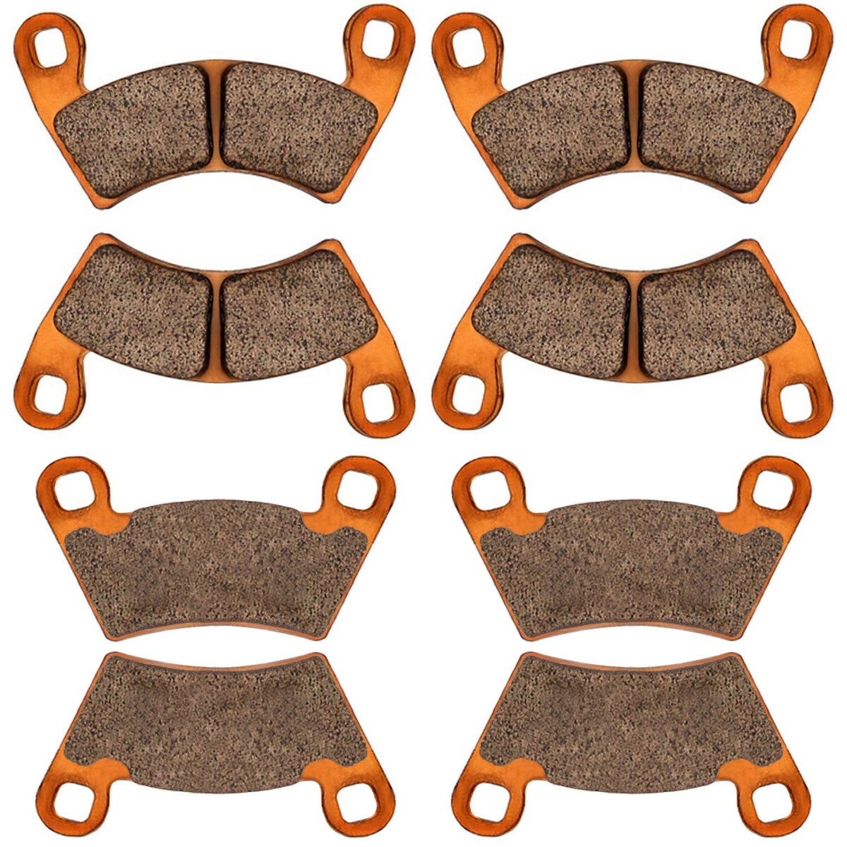 Zinger Auto Parts close-up of sintered friction surface for durable stopping