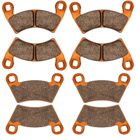 Zinger Auto Parts close-up of sintered friction surface for durable stopping