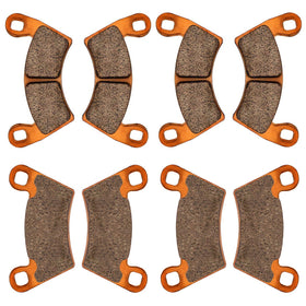 Zinger Auto Parts front packaging showing full pad kit and benefits