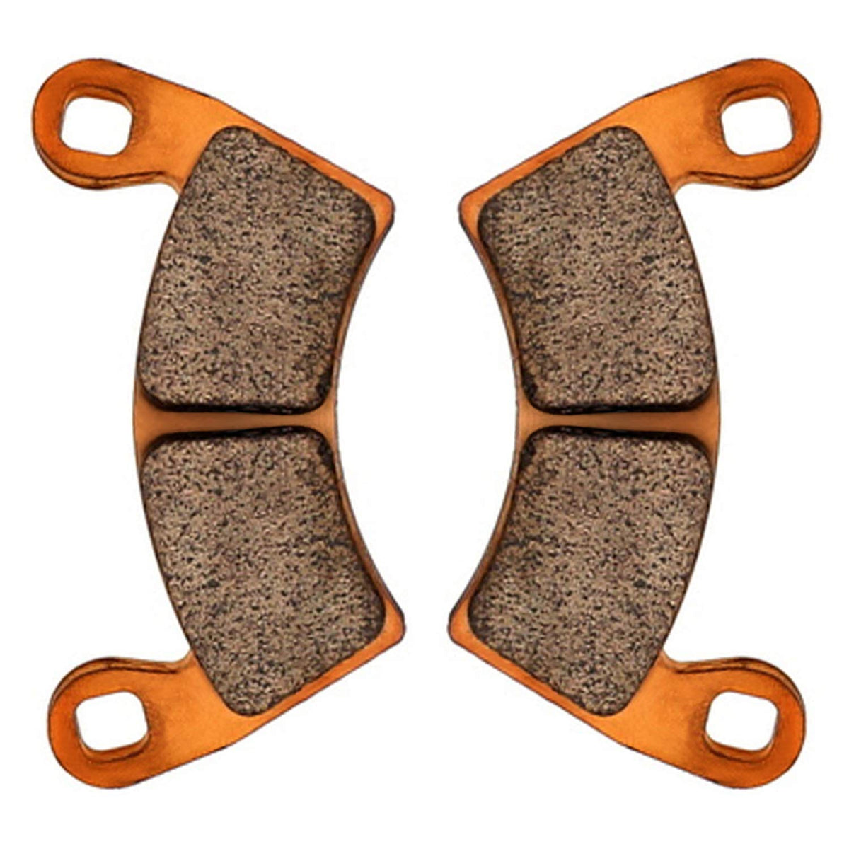 Zinger Auto Parts pad contact angle on rotor showing even wear protection