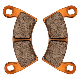 Zinger Auto Parts pad contact angle on rotor showing even wear protection