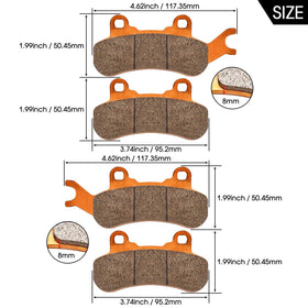 ZINGER close-up of sintered copper friction surface highlighting heat resistance