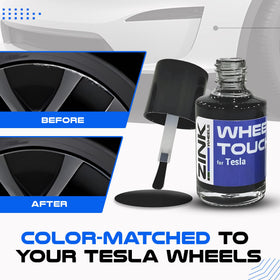 Zink Wheels before and after rim comparison demonstrating visible improvement