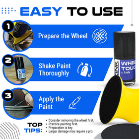 Zink Wheels kit contents flatlay showing everything included for repair