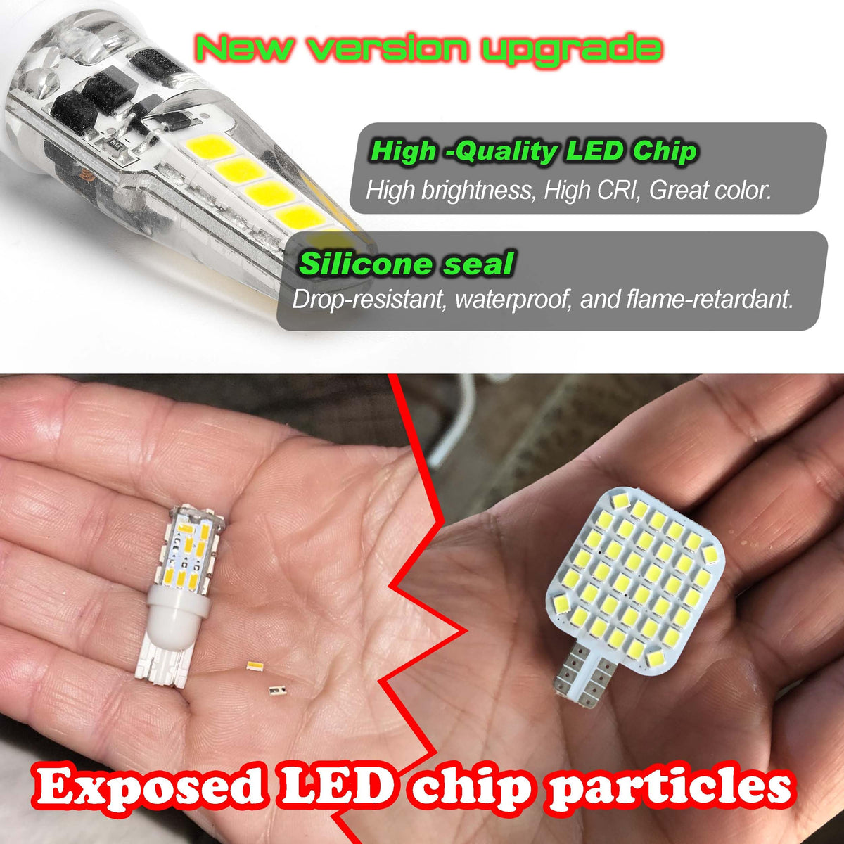 Ziomitus installed in RV dome light, improving cabin visibility and energy savings