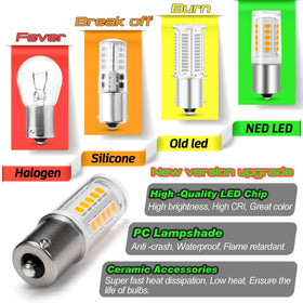 Ziomitus bulb installed in an RV dome providing warm interior illumination