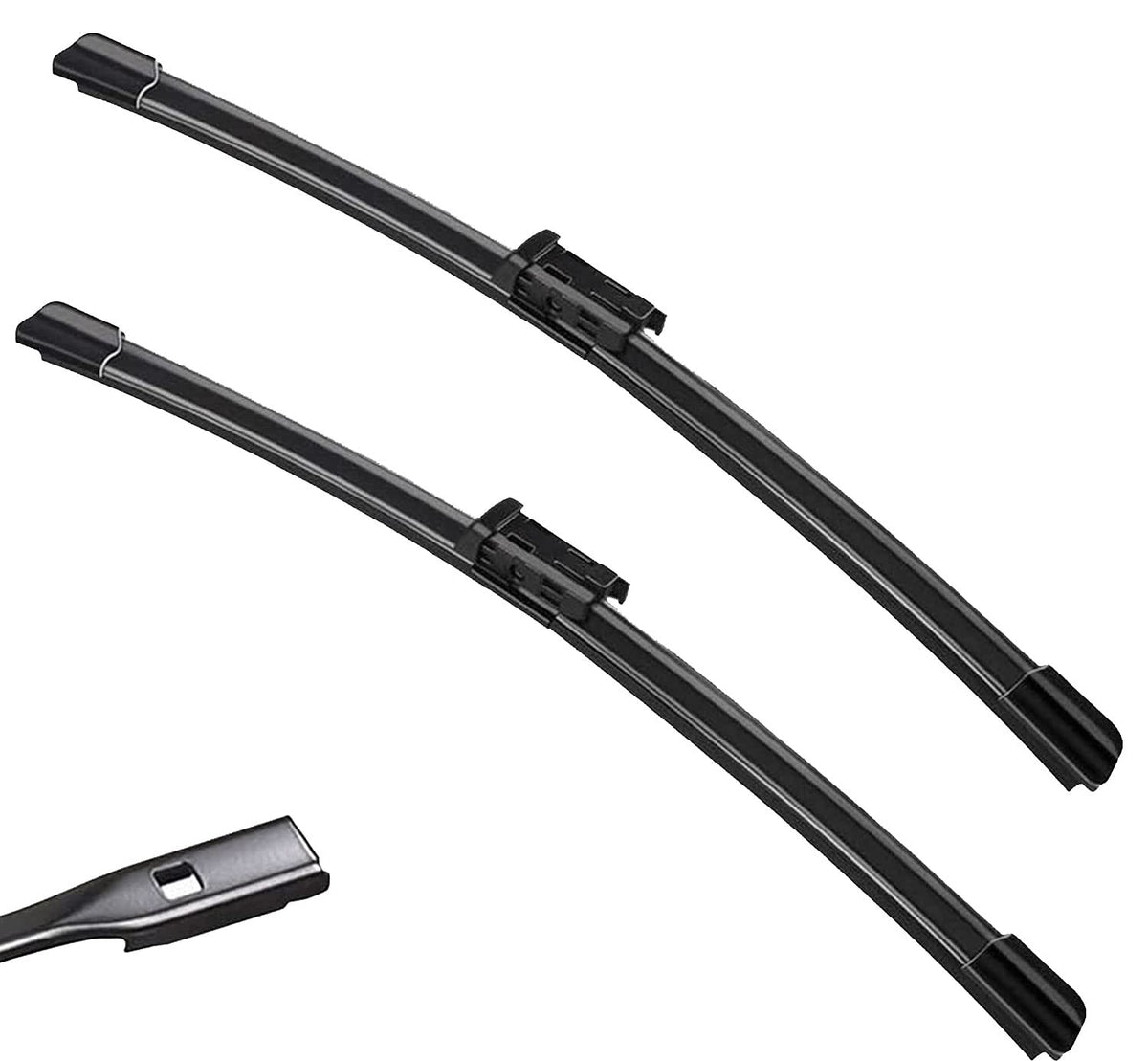 ZIXMMO front packaging showing the two-blade Audi replacement set and clear labeling for fit
