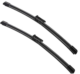 ZIXMMO front packaging showing the two replacement wiper blades and fitment list