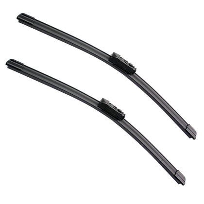 ZIXMMO front packaging showing the wiper pair and fitment, clear fit confirmation benefit