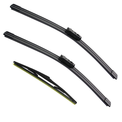 ZIXMMO front packaging showing complete 3-piece wiper set and compatibility