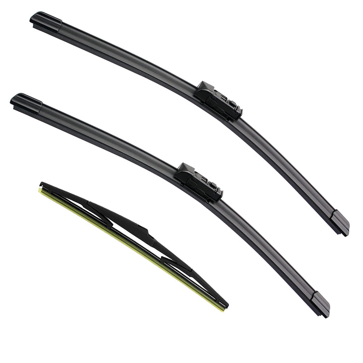 ZIXMMO front packaging showing complete 3-piece wiper set and compatibility