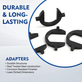 ZJERYL GULL adapter size markings visible for fast correct adapter selection