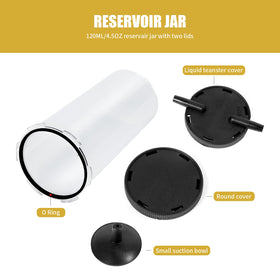 ZJERYL GULL adapters array demonstrating multiple fit options for bleed nipples