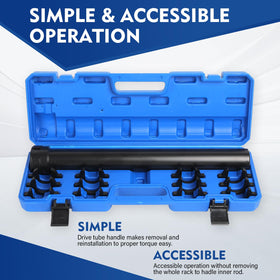 ZJERYL GULL compact case closed for neat storage and easy portability