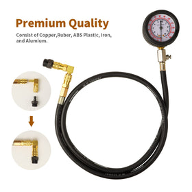 ZJERYL GULL flexible oil-resistant hose bending around engine for durable use
