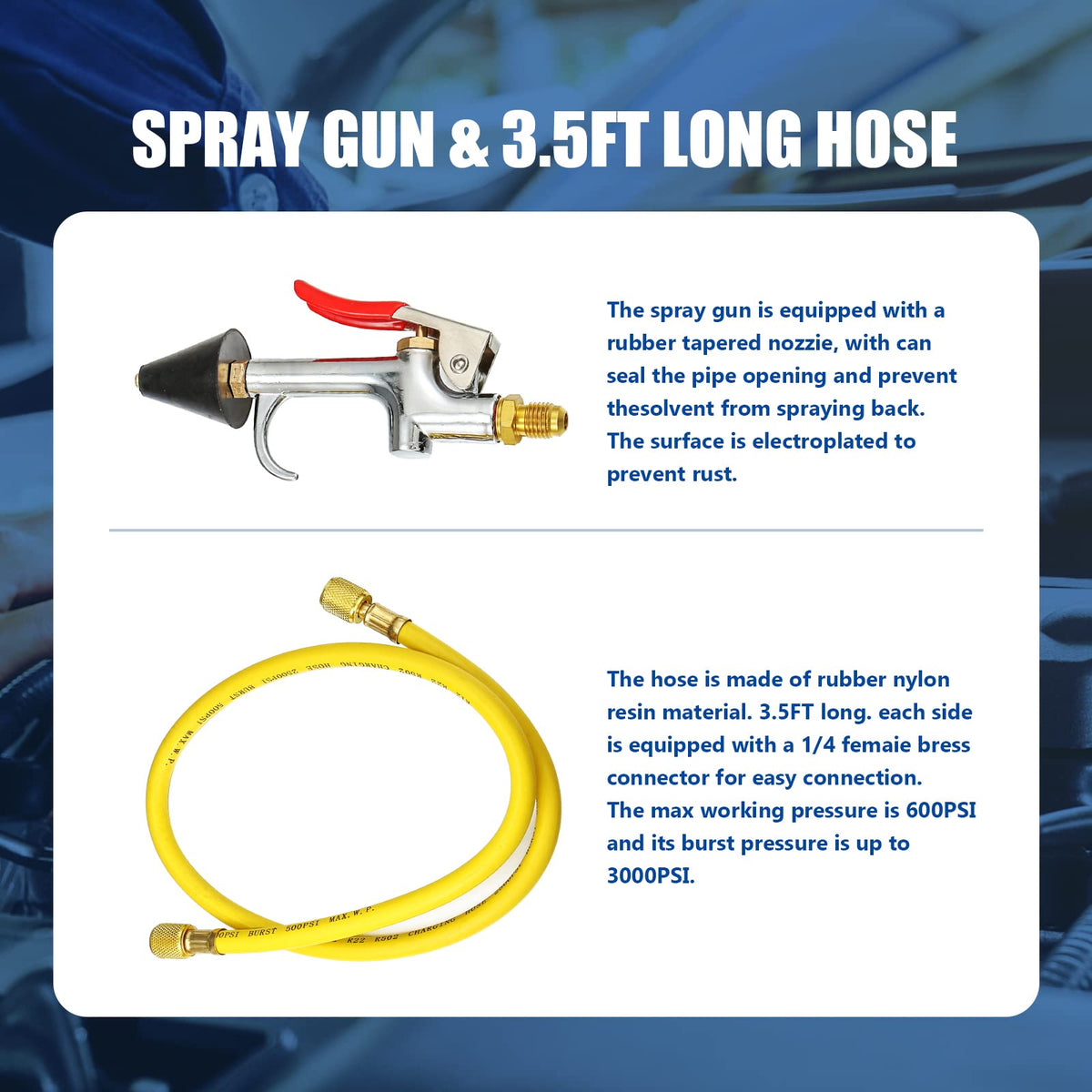ZJERYL GULL nozzle closeup showing improved spray control for precise flushing
