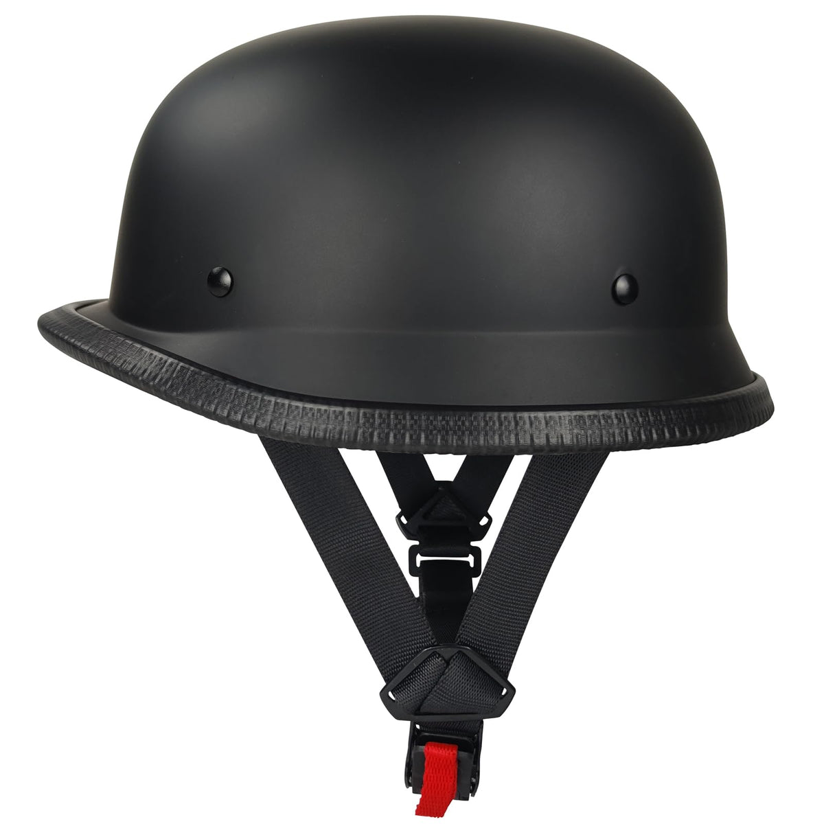 ZJHELM front profile displaying sleek black vintage helmet and confident street style benefit