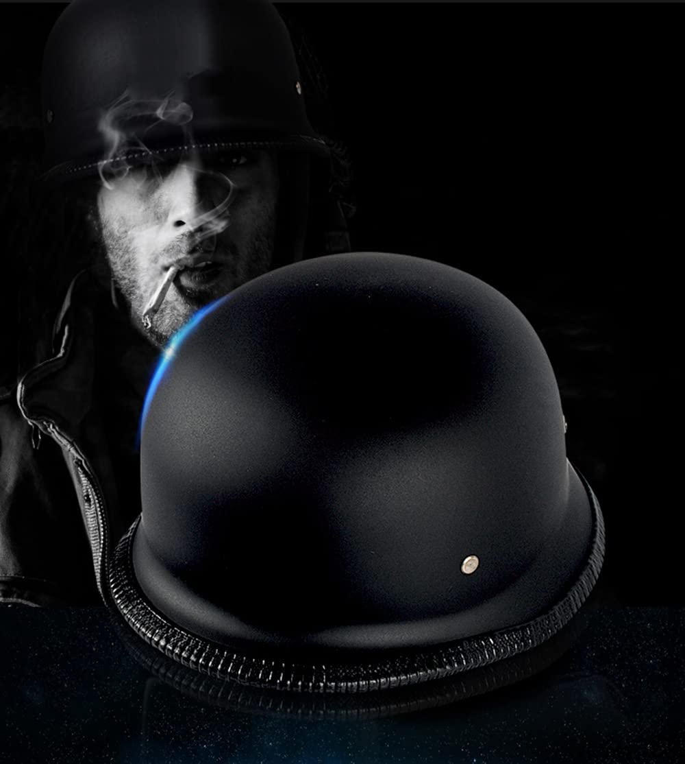 ZJHELM worn by rider on scooter showing real-world commute comfort and classic look
